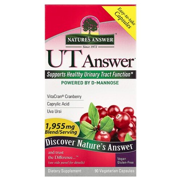 Nature's Answer, UT Answer，90 粒素食膠囊