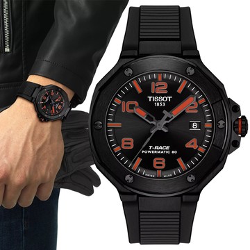 TISSOT天梭 T-RACE 競速系列 機械腕錶 41mm/T1418073705700