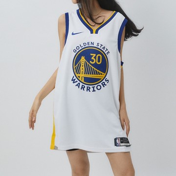 Nike Gsw Mnk Df Swgmn Jsy Nike ASc 22 男款 白 NBA 勇士 籃球 背心 DN2077-100