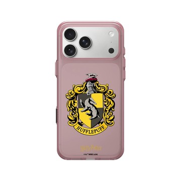 iPhone 17 Pro Max Clear (相機按鈕) 晶醺玫 - 哈利波特 Harry Potter - 哈利波特-赫夫帕夫學院徽章