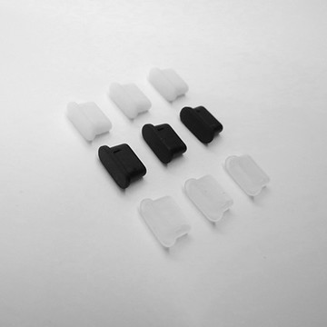 ReadyGO 超實用線材配件USB Type-C母頭端口必備高品質TPU防塵塞(3入裝)
