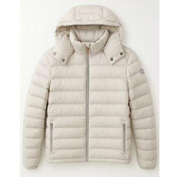 【WILDLAND荒野】女700FP可拆帽輕暖羽絨外套227鵝卵石