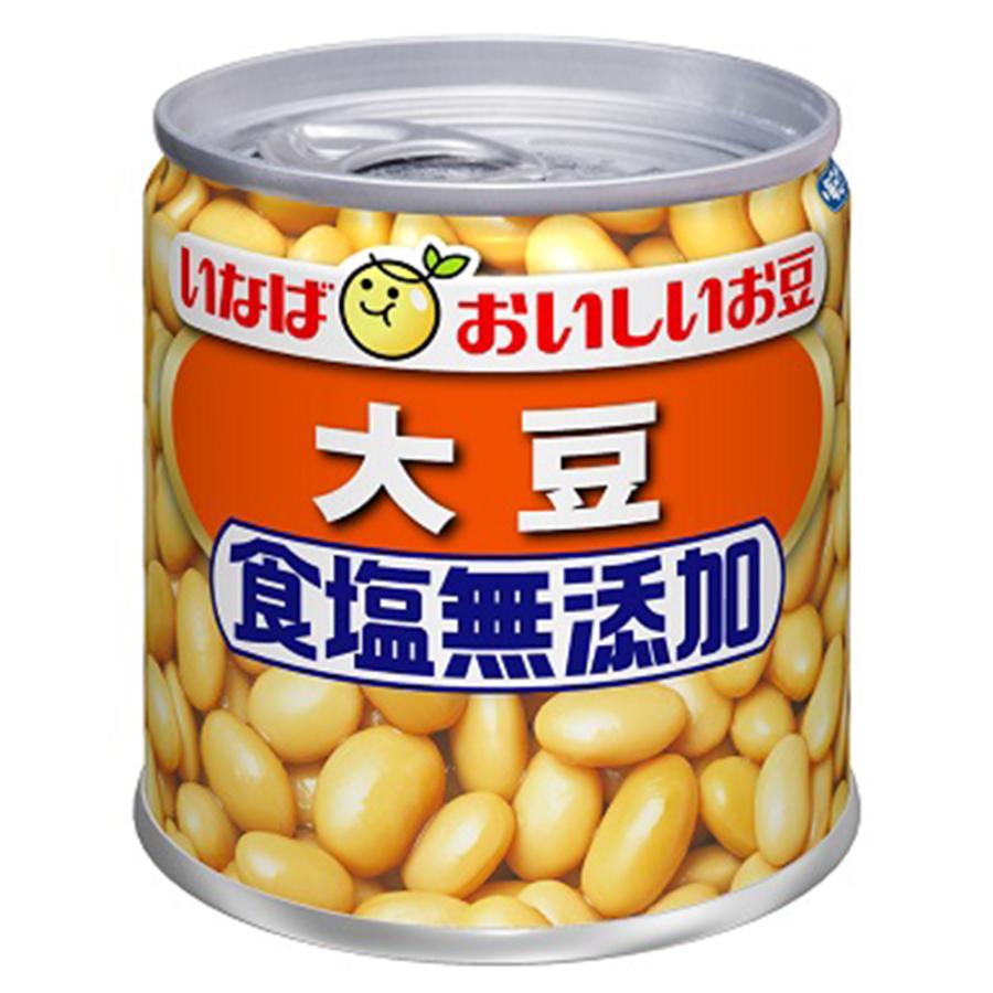 いなば食品 毎日サラダ 食塩無添加大豆 100g