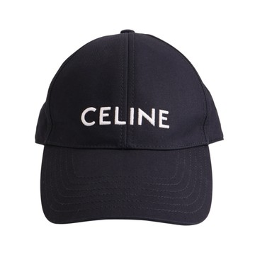 CELINE 賽琳 棒球帽 帽子 黑色 棉布 2AUA1969P.38NO 【二手名牌BRAND OFF】