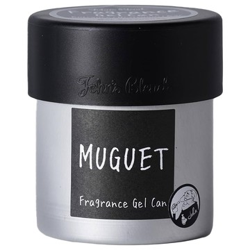 John's Blend 銀罐 香氛凝膠罐  鈴蘭香  85g  1個