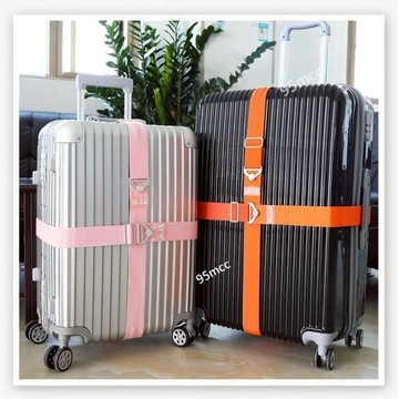 ✨新品特價/免運促銷#彈力行李箱打包帶十字捆綁帶旅行拉桿箱托運加固帶子可調節束緊帶