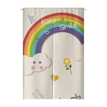 【客製化門簾】【贈桿發票】遮鏡子布簾 對開短門簾 廚房門廉 居酒屋門簾 北歐風門簾 素面門簾 洗手間門簾 帆布招牌