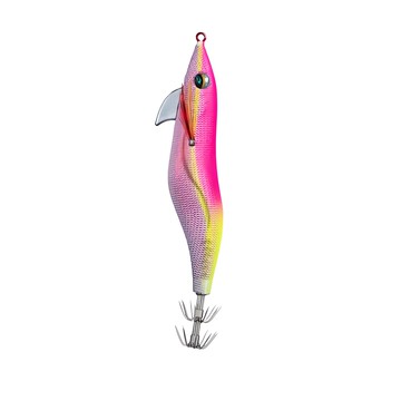 EMERALDAS 木蝦 FALL LONG CAST RATTLE 3.5號 RED-PINK YELLOW AJI  21.5g  1個