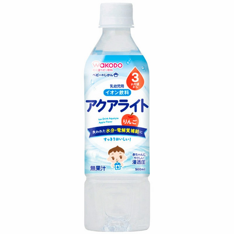 ベビーのじかん アクアライトりんご 500ml 1本 食品 水 飲料 イオン飲料 赤ちゃん本舗 アカチャンホンポ 通販 Lineポイント最大1 0 Get Lineショッピング