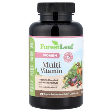 Forest Leaf, Women, Multi Vitamin, 60 Vegetable Capsules