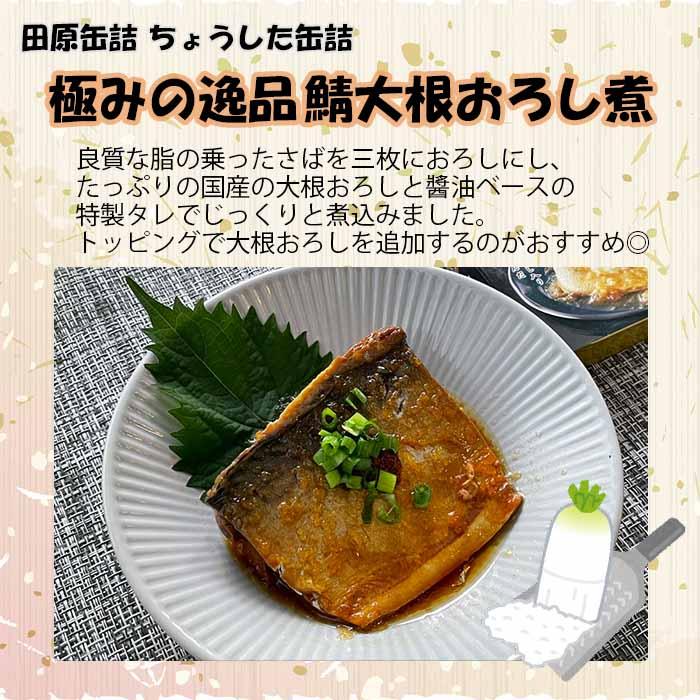 ちょうした缶詰 田原缶詰 極みの逸品セット ４缶  新発売    のし・ギフト・サンプル各種対応不可