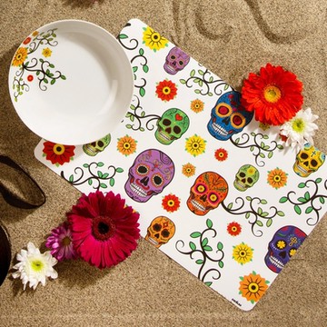 《EXCELSA》Calavera長方餐墊-亡靈節-- 桌墊 杯墊