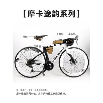 🚀桃園出貨🚀 ESLNF摩卡途韻系列自行車包上管包三角包車首包鞍座尾包騎行裝備