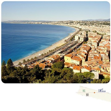 法國旅行攝影明信片