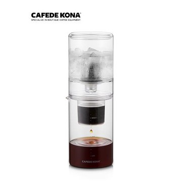 CAFEDE KONA 冰滴咖啡壺 玻璃家用冰水冷萃 咖啡壺沖滴濾式 冰釀