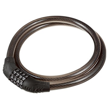 comet 4位數自行車密碼鎖  黑色  1個