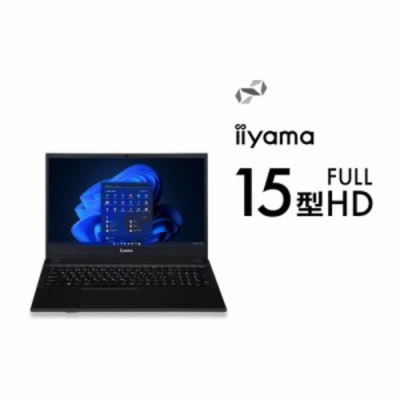 iiyama PC ノートPC SOLUTION-15FH043-C-UCZS-M [15.6型フルHD