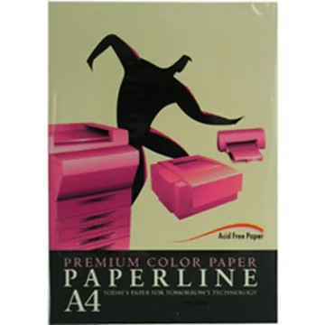【PAPERLINE】110 / 80P / A3 淺黃  進口影印紙 /彩色影印紙  (500張/包)