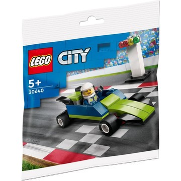 ||高雄 宅媽|樂高 積木|| LEGO“30640   CITY polybag Race Car"