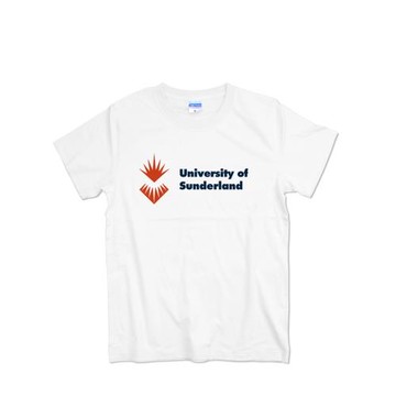 University of Sunderland 桑德蘭大學校服 夏季純棉學生短袖T恤