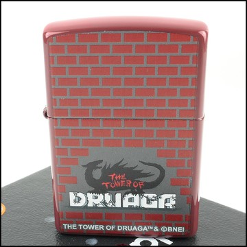 ☆福星屋☆【ZIPPO】日系~南夢宮傳奇遊戲系列-The Tower of Druaga 迷宮塔圖案設計打火機~任天堂