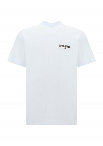 Msgm - T-shirt - Mens - White