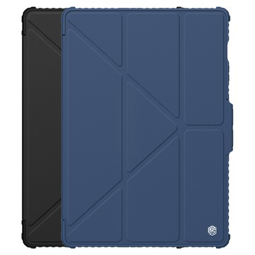 NILLKIN SAMSUNG 三星 Tab S9 FE+ 悍甲 Pro 皮套(多角度摺疊款)(黑色)