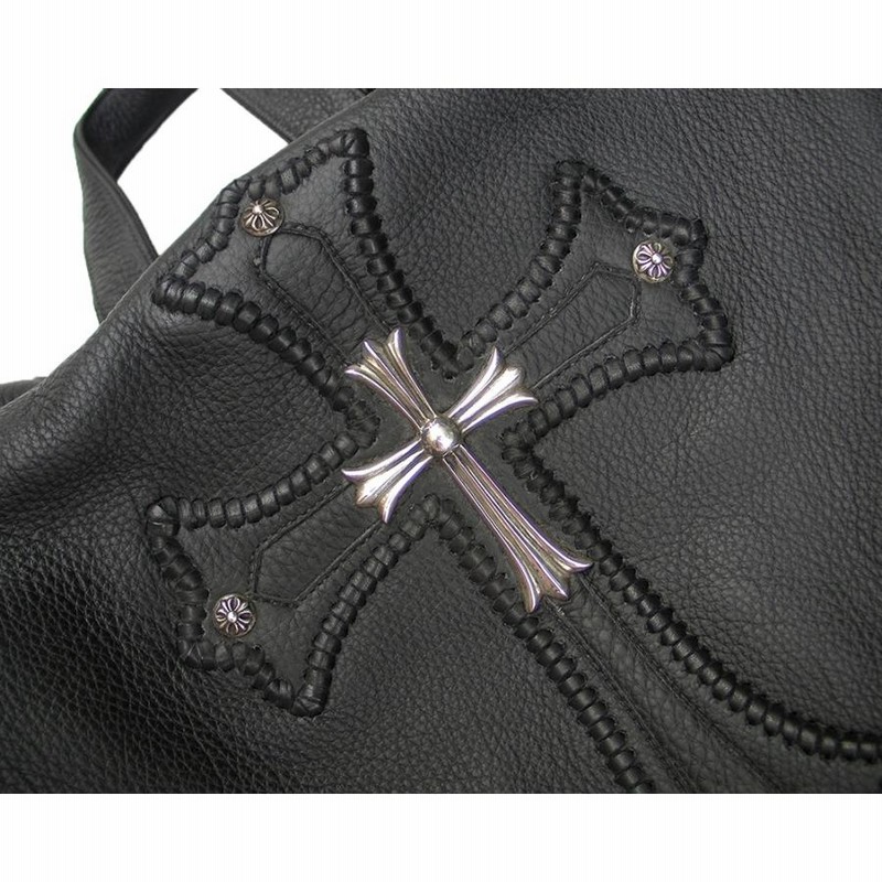 CHROME HEARTS LEATHER BACKPACK CROSS クロムハーツ レザー バックパック クロス | LINEブランドカタログ