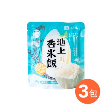 【池上鄉農會】香米飯180公克/3入組