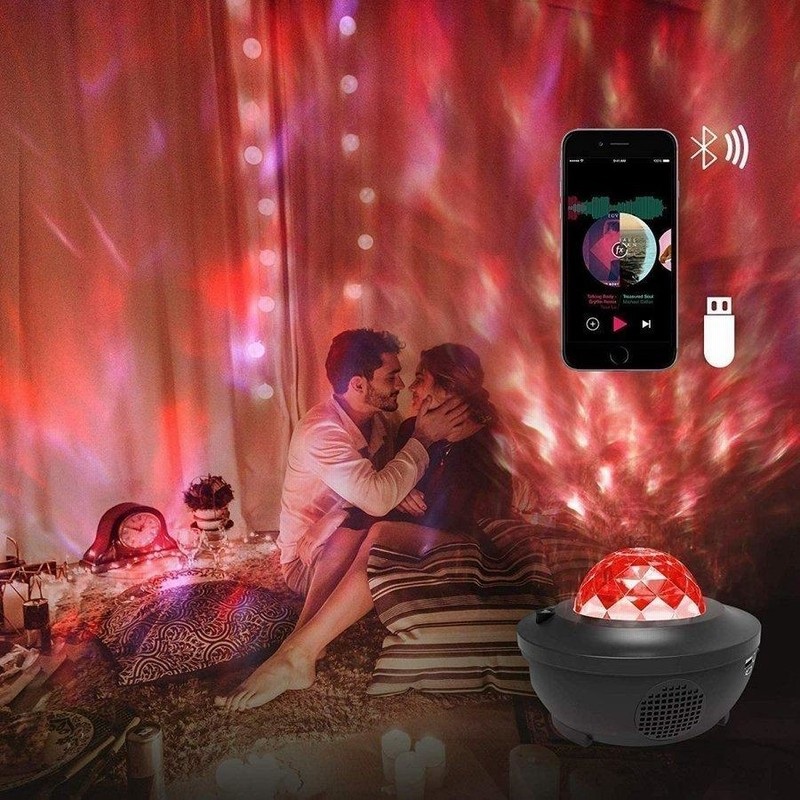 スタープロジェクターライト ベッドサイドランプ Bluetooth スタープロジェクターライト ベッドサイドランプ Bluetooth