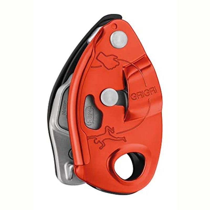 PETZL(ペツル) D14BA グリグリ レッド | LINEショッピング