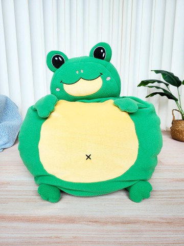 胖嘟嘟貓咪懶骨頭- 睏袂去的青蛙  大貓咪 小型犬 人寵共用