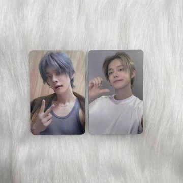 ⭐韓國代購正版⭐NO LABELS崔然竣JD特典中文卡背TXTsolo特典卡白衣竣+藍衣竣新專