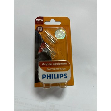 T10 PHILIPS 高功率燈泡 3W 內含2只裝 (12256-BR-001)