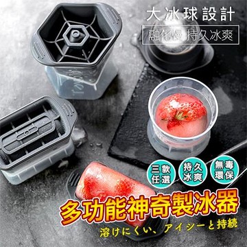 DaoDi神奇多功能製冰盒威士忌製冰球2入組(製冰神器品酩大冰球 圓柱 方形3種任選)