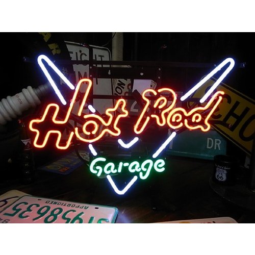 ネオンサイン ホットロッド ガレージ Hot Rod Garage ネオン管