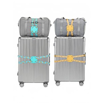 行李箱綁帶十字打包帶固定帶托運旅行箱保護彈力加固捆扎帶捆綁繩