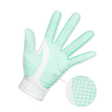 新款高爾夫手套 女士防曬透氣PU皮防滑運動手套 耐磨舒適左右雙手 py6268