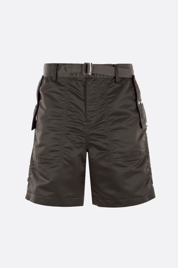 SACAI nylon twill shorts Man