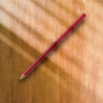 Faber-Castell GRIP 2001 鉛筆 B-紅 一盒(原廠正貨)
