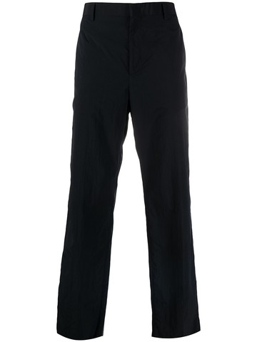 Valentino Garavani - straight-leg tailored trousers - men - Polyamide/Polyester - 48 - Blue