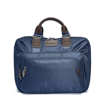【TRAVEL FOX 旅狐】男仕商務防水多隔層 筆電/公事 手提/肩背兩用包 (TB829-05) 藍