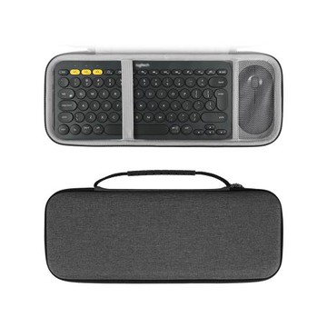 Geekria極客悅耳適用羅技K380 PEBBLE 2 COMBO鍵鼠套裝鍵盤收納包