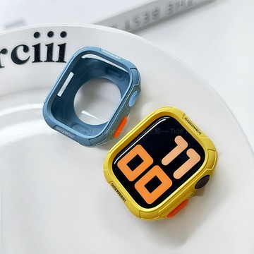 加厚防摔手錶殼 適用於 蘋果 Apple Watch 11 10 9 8 7 6 SE 3 Ultra 錶殼 保護殼