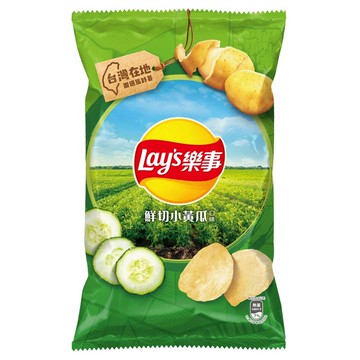 樂事鮮切小黃瓜口味洋芋片80g