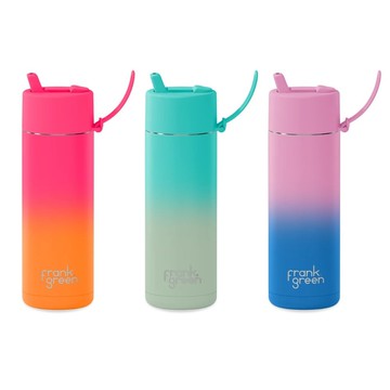 【frank green 台灣】三層真空保溫瓶 - 全新限量漸層系列 595ml