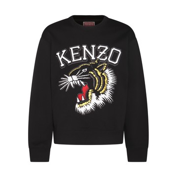 Kenzo - Black Multicolour Cotton Sweatshirt