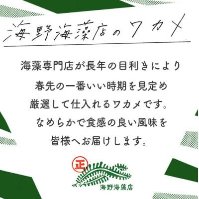 ふるさと納税 大洗町 塩蔵わかめ 600g (300g×2ヶ)