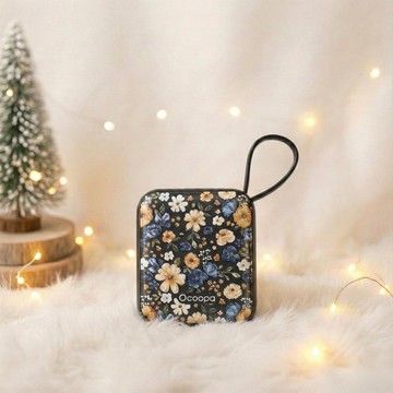 超迷你速熱暖手寶│Ocoopa UT5 Nano│長續航暖蛋-黑花款