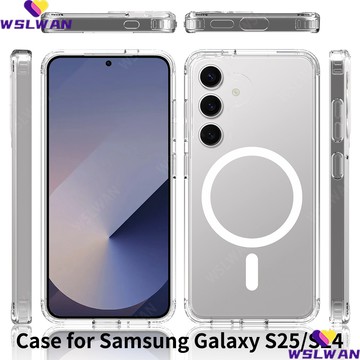 護甲冰晶亞克力N5強磁殼 三星S26Ultra S25FE S24 S23 A57 A37 A17 犀牛盾甲防摔 手機殼